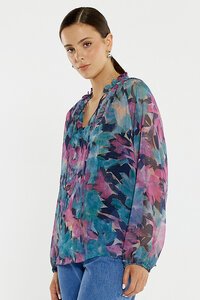Sass Willow Tie Front Blouse