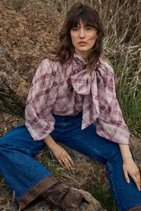 Fate + Becker Eve Pussybow Blouse
