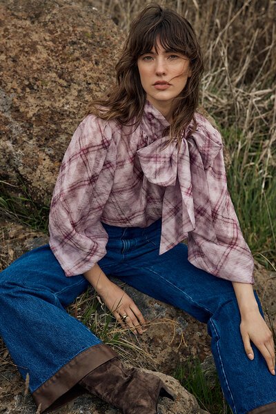 Fate + Becker Eve Pussybow Blouse-shop-by-style-Hello Cyril.