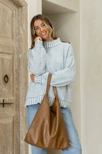 Miss Marlow Contrast Stripe Billie Knit