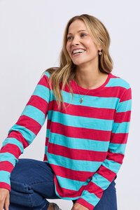Elm Spritz Stripe Long Sleeve Tee