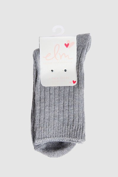 Elm Winter Rib Socks-accessories-Hello Cyril.