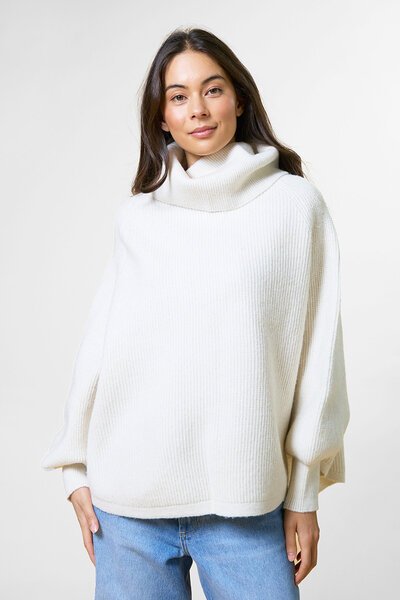 Stella + Gemma Polo Neck Poncho-13.5.26-Hello Cyril.