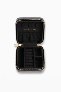Stella + Gemma Croc Square Jewel Box