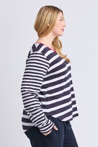 Elm All Sorts Long Sleeve Stripe Top