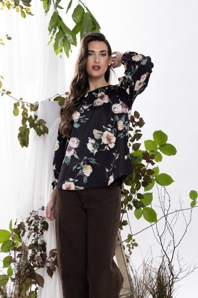 Leila + Luca Ink Bloom Lorenza Blouse-hc-new-Hello Cyril.