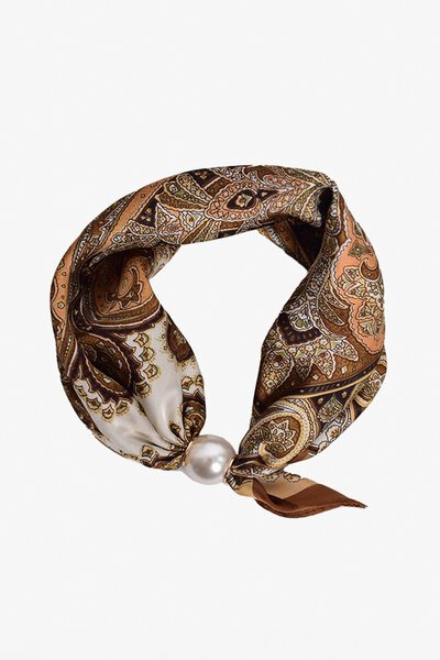 Antler Pearl Bow Baroque Neck Tie -hc-new-Hello Cyril.