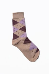 Stella + Gemma Jacqured Sock