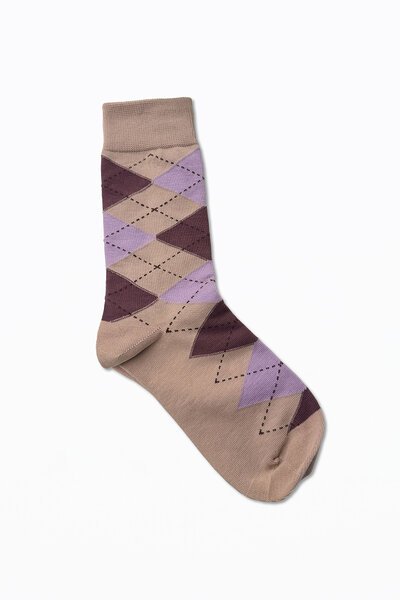 Stella + Gemma Jacqured Sock-accessories-Hello Cyril.