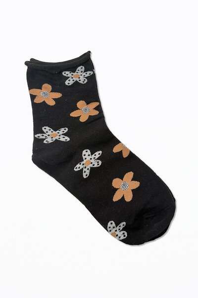 Stella + Gemma Spotty Daisies Sock-accessories-Hello Cyril.