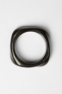 Stella + Gemma Bangle Choc Agate Square
