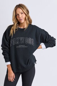 Foxwood Metallic Interval Crew