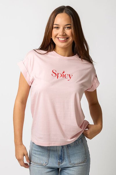 Stella + Gemma Cuff Sleeve T-Shirt Spicy-shop-by-style-Hello Cyril.