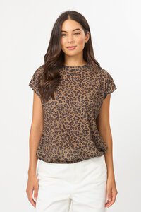 Stella + Gemma Dana Leopard Top