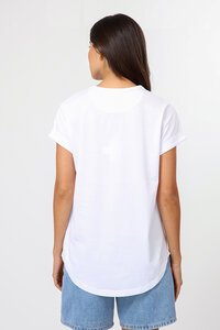 Stella + Gemma Soho Cuff Tee Picnic Stripes