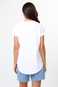 Stella + Gemma Soho Cuff Tee Sea Stripes