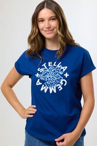 Stella + Gemma Soho Cuff Tee Crew