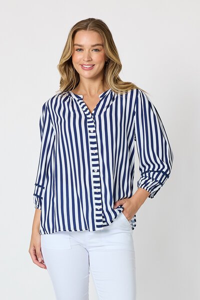 Threadz Montecito Stripe Top-7.9.26-Hello Cyril.