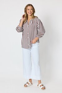 Threadz Montecito Stripe Top