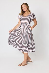 Threadz Kalahari Stripe Dress