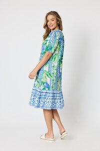 Threadz Limoncello Print Dress