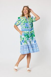 Threadz Limoncello Print Dress