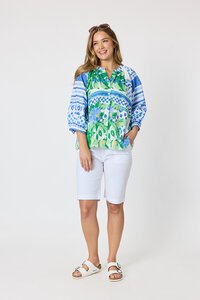 Threadz Limoncello Print Top