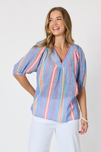 Threadz Laguna Stripe Top