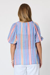 Threadz Laguna Stripe Top