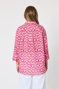 Threadz Laguna Beach Print Shirt 