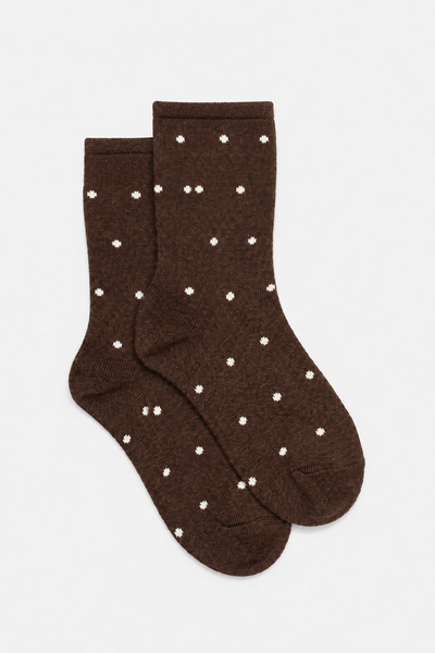 Antler Cocoa Spot Sock-hc-new-Hello Cyril.