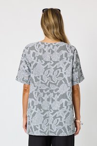 Clarity Tapestry Print Top