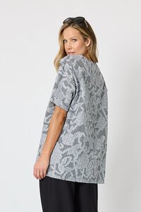 Clarity Tapestry Print Top