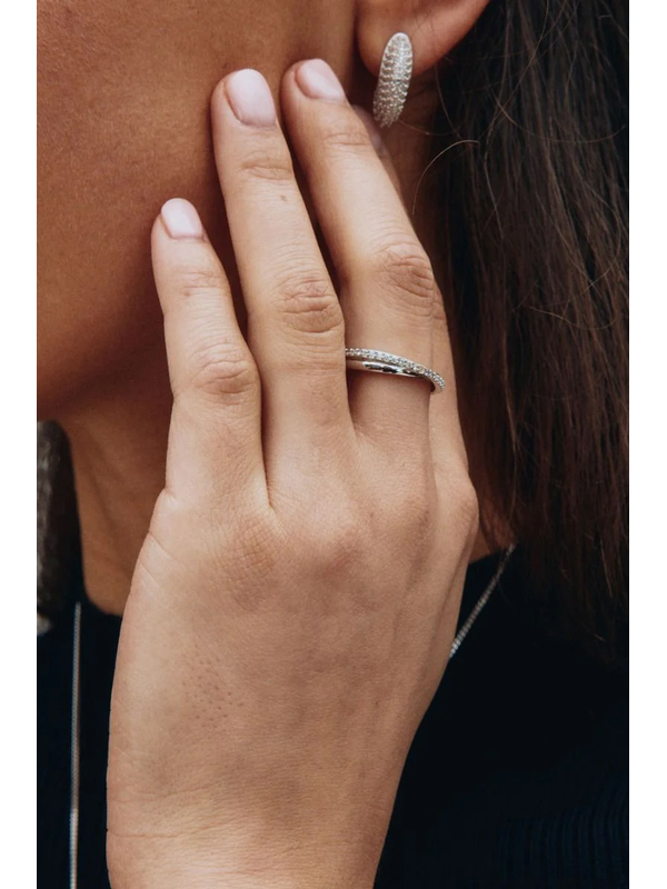 Edblad Twin Silver X-Large 19.5mm Ring