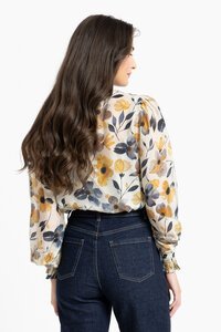 Leila + Luca Golden Bloom Havana Top