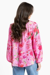 Leila + Luca Magenta Magic Reliable Top