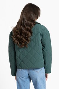 Leila + Luca Moss Frilled Jacket