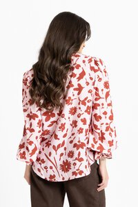 Seeking Lola Plum Petal Patti Top