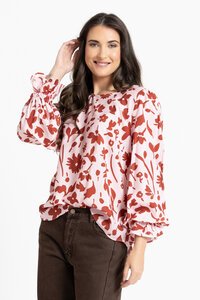 Seeking Lola Plum Petal Patti Top
