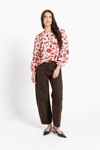 Seeking Lola Plum Petal Patti Top