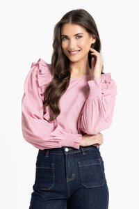 Seeking Lola Pink Sparkle Resilient Top
