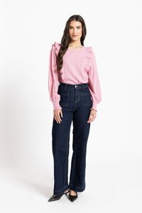 Seeking Lola Pink Sparkle Resilient Top