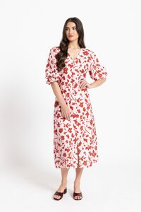 Seeking Lola Plum Petal Sunrise Dress