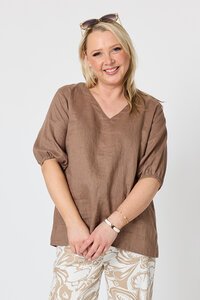 Gordon Smith Anna Linen Top