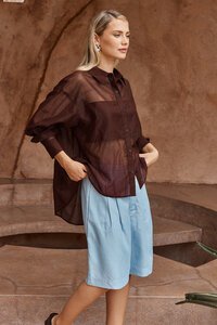 Sass Val Oversized Shirt