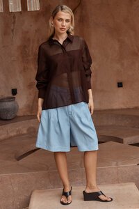 Sass Val Oversized Shirt
