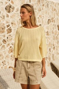 Fate + Becker Mila Pointelle Top