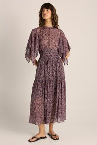 Fate + Becker Alaia Panelled Maxi Dress