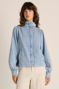Fate + Becker Lila Denim Bubble Jacket