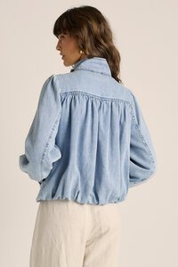 Fate + Becker Lila Denim Bubble Jacket